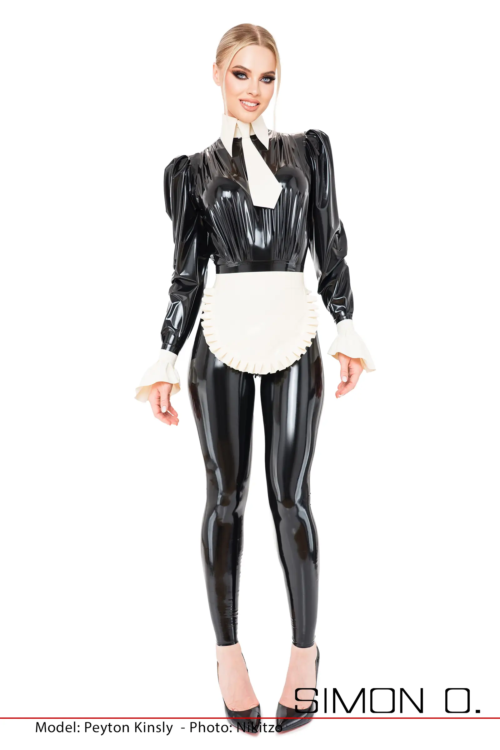 French Maid Latex Outfit