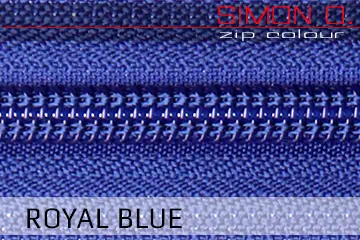 Royal Blue Zippverschluss für Latex Kleidung Royal Blue Zippverschluss für Latex Kleidung