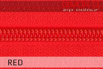 Roter Zippverschluss für Latex Kleidung Roter Zippverschluss für Latex Kleidung