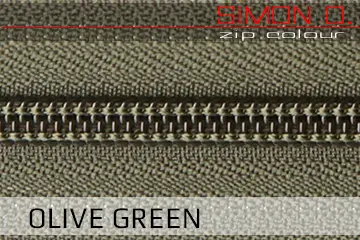 Olive Green Zippverschluss für Latex Kleidung Olive Green Zippverschluss für Latex Kleidung