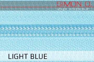 Light Blue Zippverschluss für Latex Kleidung Light Blue Zippverschluss für Latex Kleidung