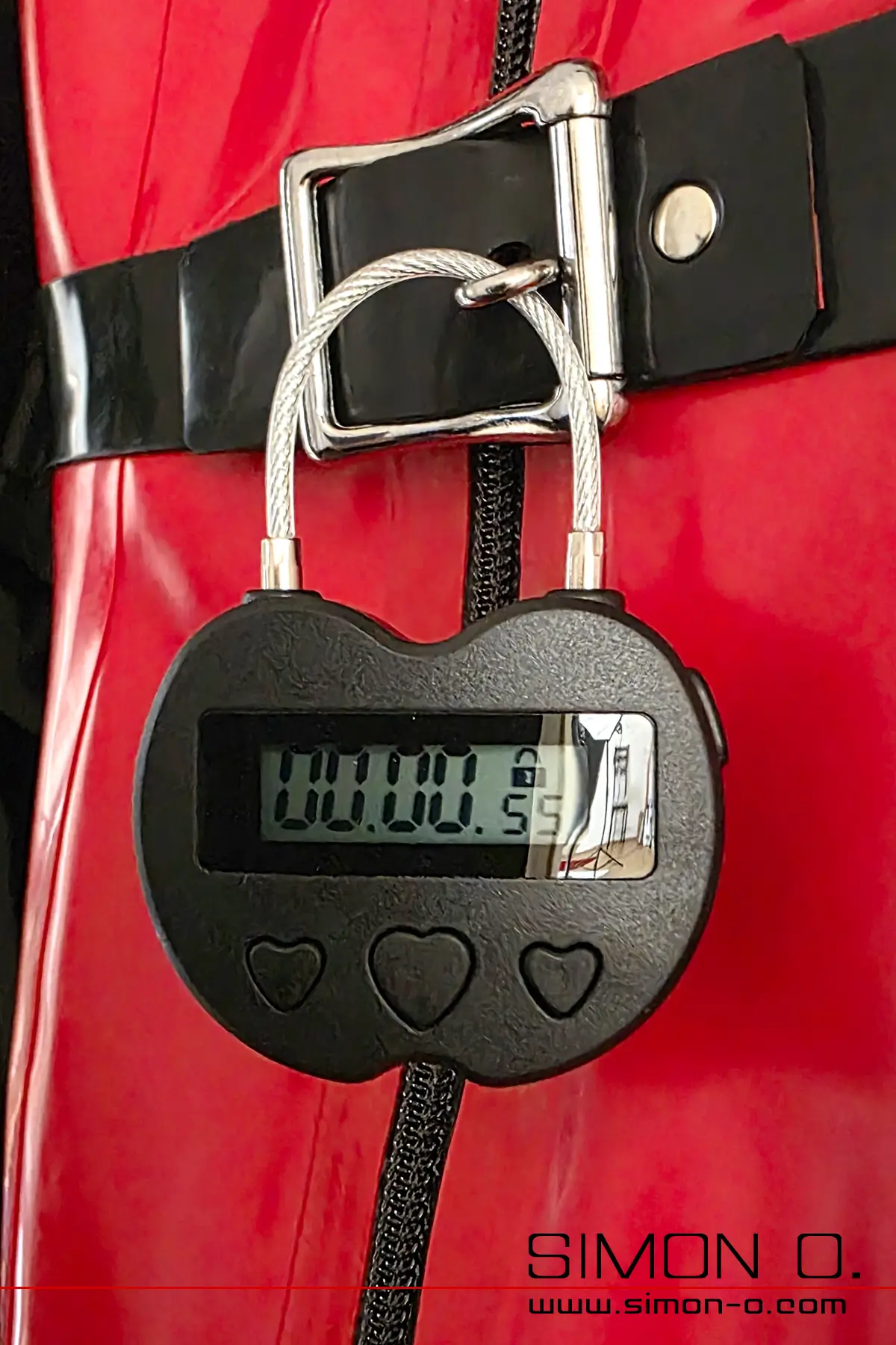 Padlock with timer function