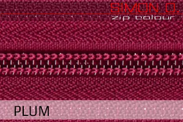 Plum Zippverschluss für Latex Kleidung Plum Zippverschluss für Latex Kleidung