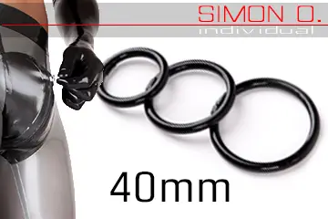 Anneau pénien en latex 40 mm Anneau pénien en latex 40 mm
