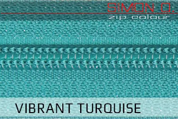 Turquoise Zippverschluss für Latex Kleidung Turquoise Zippverschluss für Latex Kleidung