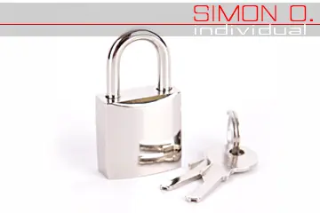 Petit cadenas chromé Petit cadenas chromé