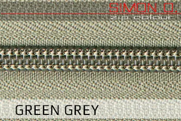 Green Grey Zippverschluss für Latex Kleidung Green Grey Zippverschluss für Latex Kleidung