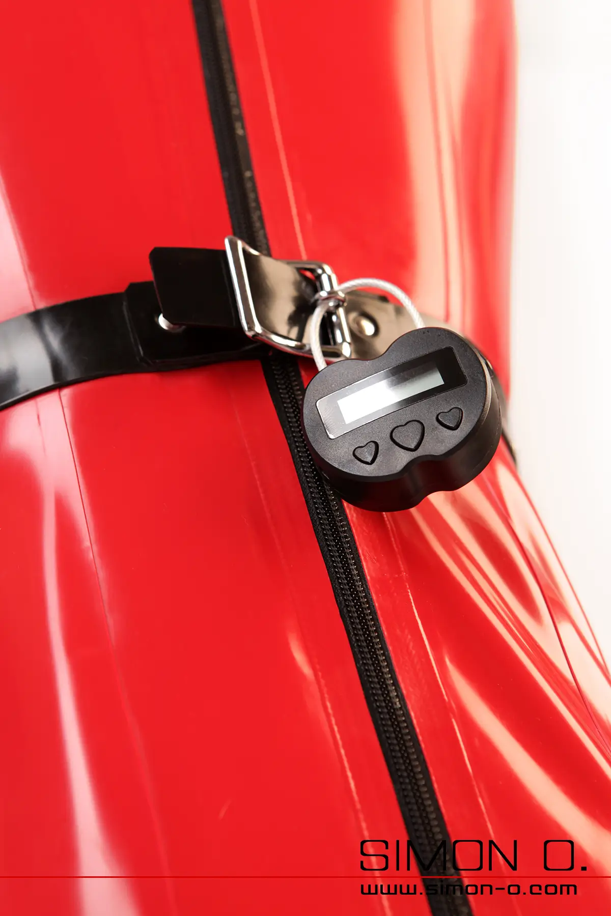 Time Lock lock in black