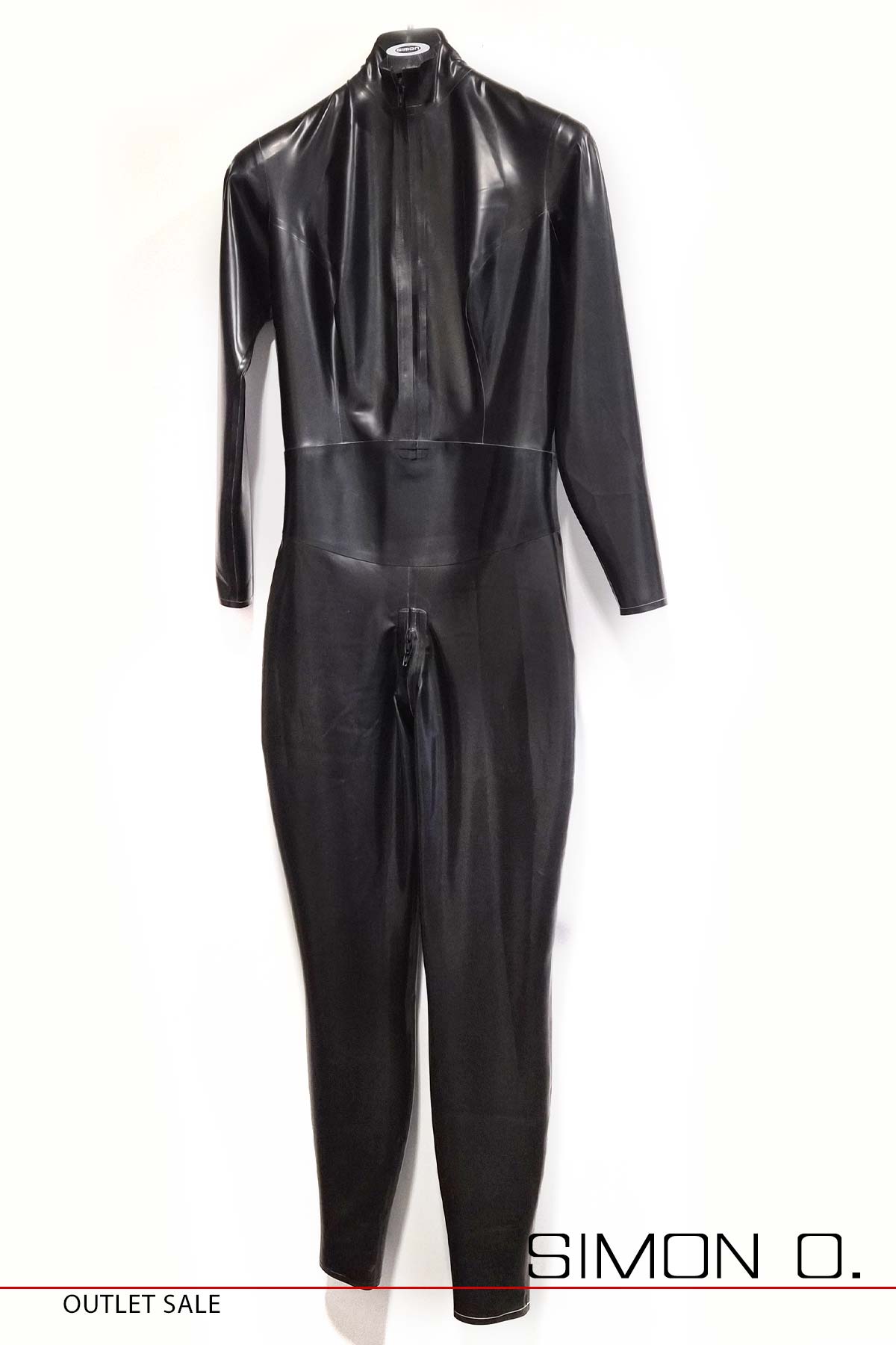L - Damen Catsuit Black