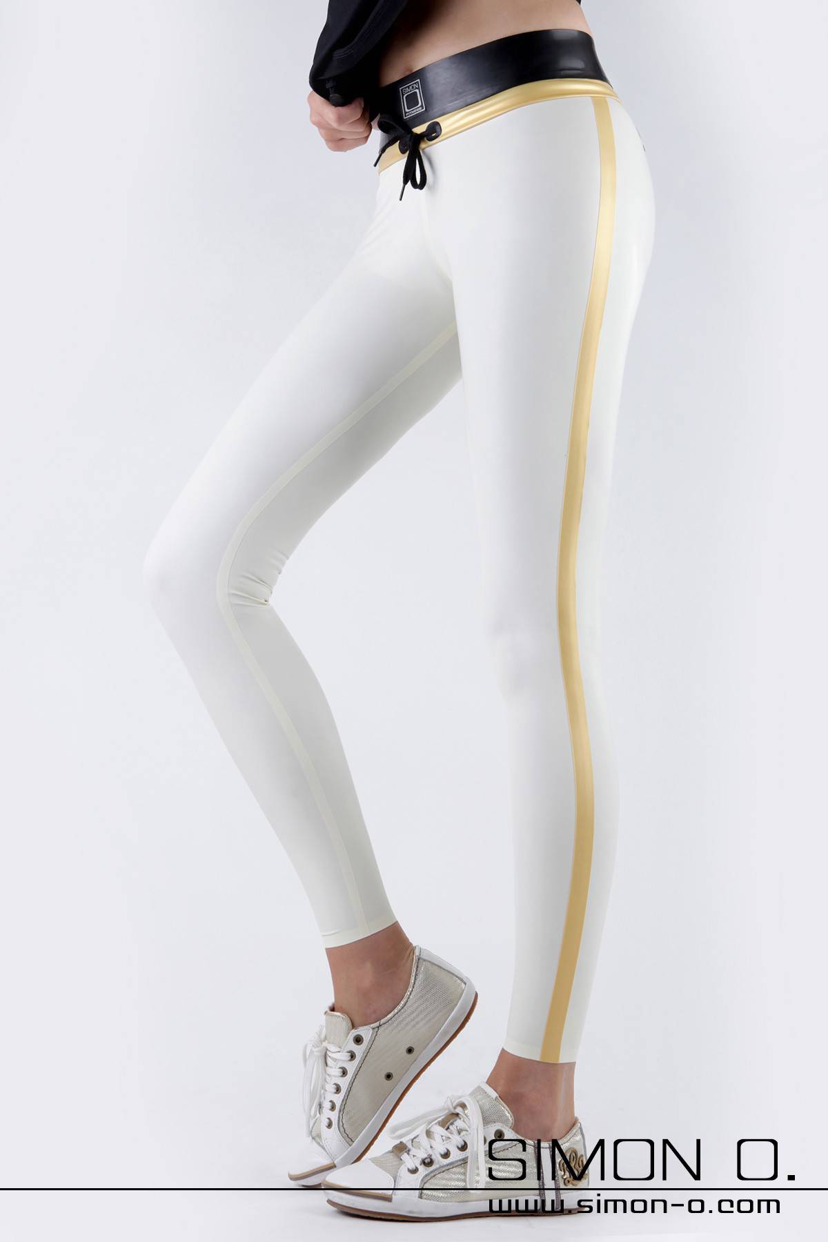 Sporty elegant latex leggings Sporty elegant latex leggings