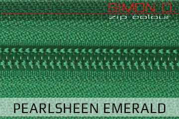 Pearlsheen Emerald Zippverschluss für Latex Kleidung Pearlsheen Emerald Zippverschluss für Latex Kleidung