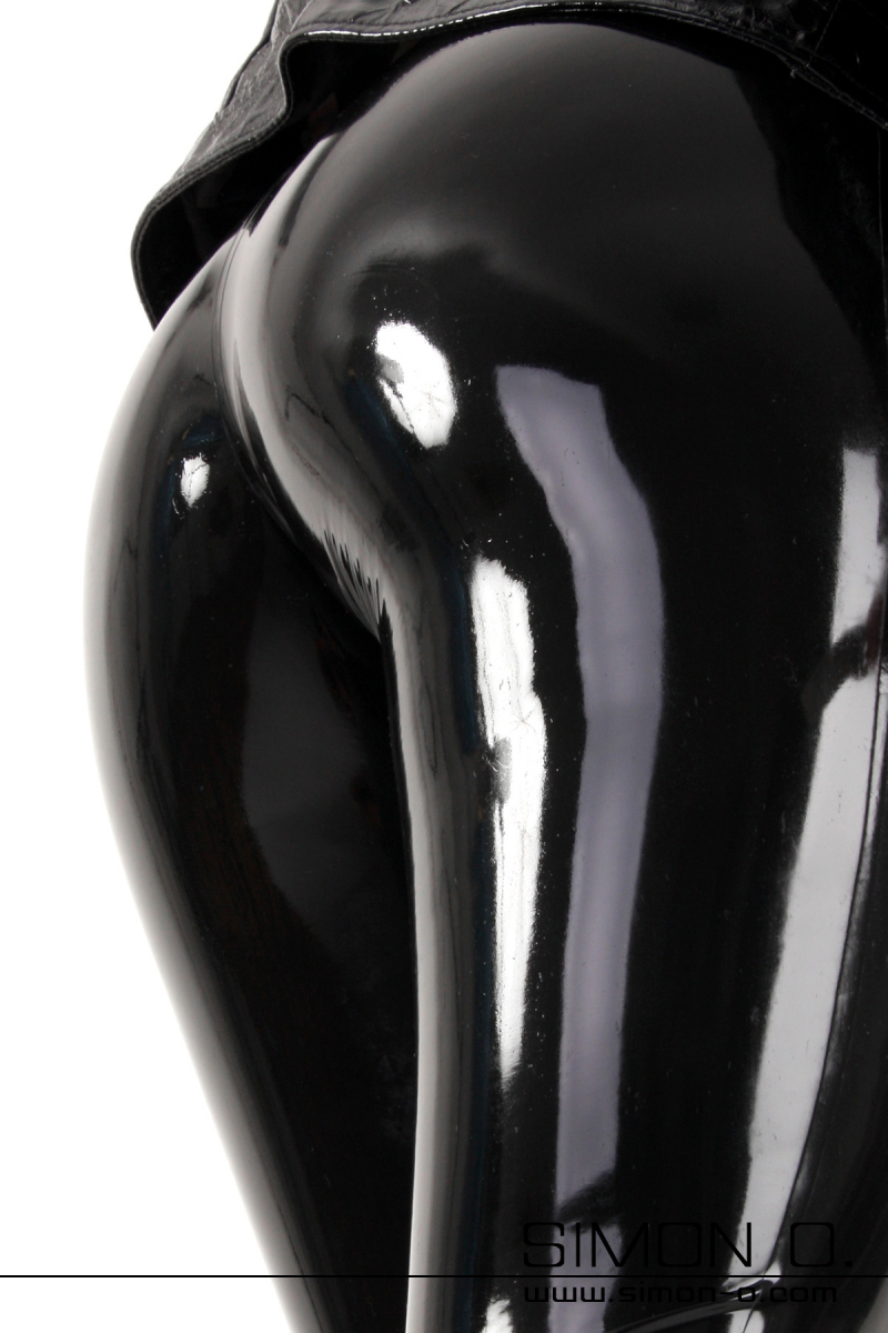 Latex Strumpfhose Detailfoto Gesäß Latex Strumpfhose Detailfoto Gesäß