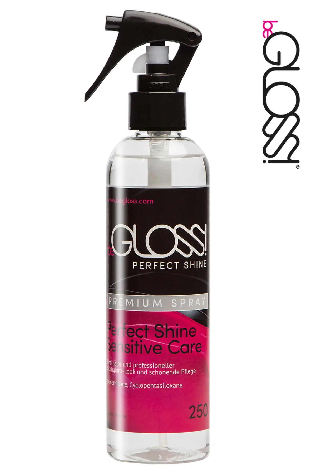 Latex Premium Polish Spray pour vos vêtements en latex Polish Latex Premium en vaporisateur pour vos vêtements en latex 250 ml de beGloss