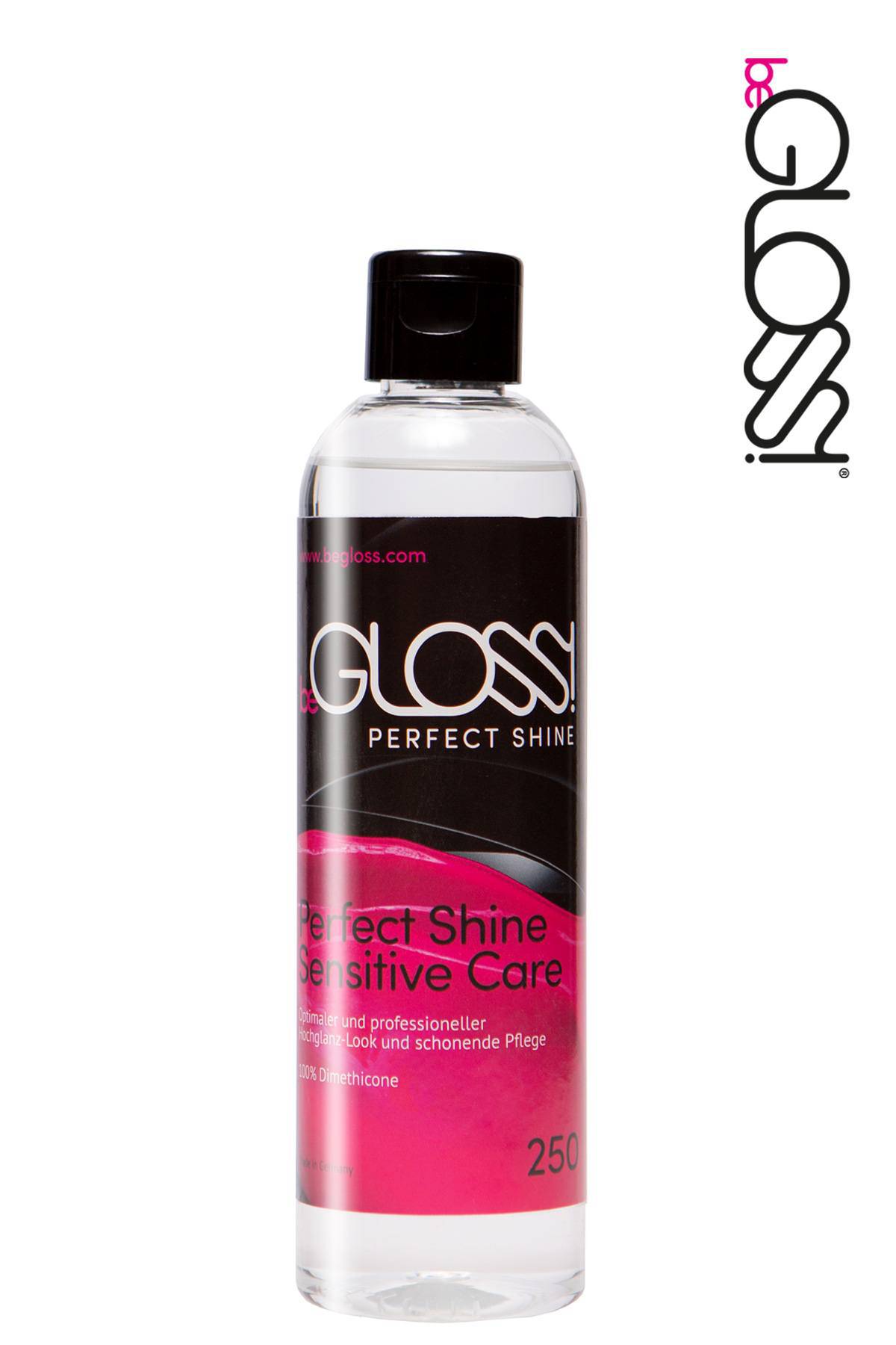 Latex premium gloss polish for your latex clothes in the 250 ml from beGloss