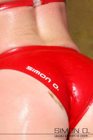 Preview: In the development of our Simon O branded latex bikini, we put great emphasis on its elaborate workmanship. The straps and the waistband of the top and the …