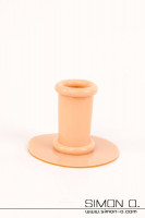 Preview: Plain tube - holder for hairpieces The tube is the small round part which receives the hairpiece. It is made with a strong latex plate made of 2.5 mm latex …
