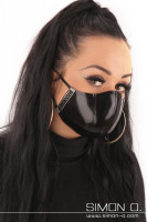 Vorschau: Mund und Nasenschutz - Wendemaske - mit Atemlöcher Dieser stylische Mund und Nasenschutz findet seine stabile Form einer Schale durch die Verwendung von sehr …