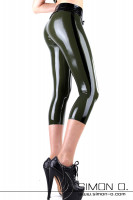 Preview: Three-piece latex leggings as streetwear and clubwear These latex leggings show off your legs leaves a lasting impression with its style which is modeled …