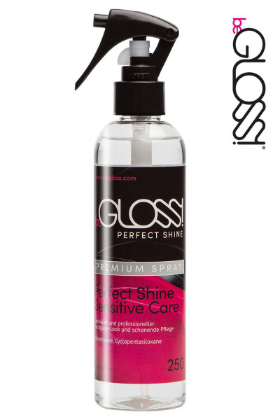 Latex Premium gloss polish in the spray bottle for your latex clothes 250 ml from beGloss