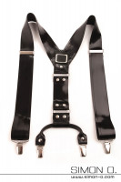 Preview: Latex suspenders for him and her Elaborately crafted latex suspenders as an ideal completion for your latex outfit. You can combine these suspenders into all …