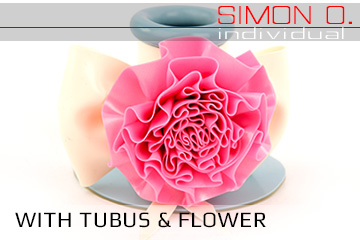 Latex Blume für Tubus