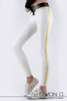 Vorschau: Streetwear Latex Leggings - sportlich - sexy - glänzend Die hautenge dreifarbige Latex Leggings ist ein vielseitiges Modell, das Du von sportlich bis elegant …